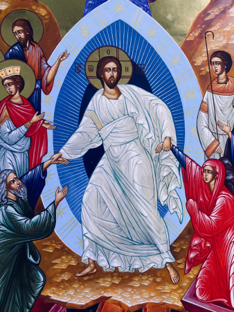 Сошествие во ад, писаная икона